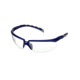 3M™ Solus™ 2000 Schutzbrille, blau/graue Bgel, Antibschlag-/Antikratz-Beschichtung, klare Scheiben