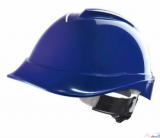 MSA V-Gard 200 Helm blau ABS belftet /Fas-Trac III
