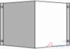 Winkelschild blanko ALU 200x200mm (Wandmontage)