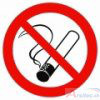 Verbots-und Gebotsschilder Rauchen verboten / SK Folie 200 mm