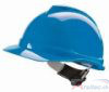 MSA V-Gard 500 Helm blau unbelüftet /Fas-Trac III