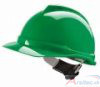 MSA V-GARD 500 casque vert en ABS /Fas-Trac III