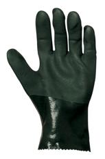 PVC-Handschuh 27 cm, grn, Grsse 10
