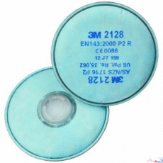 3M 2128 P2 RUND m. Bajonettverschl. /Box 20 Stck