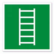 Leiter gr�n, 200x200mm, nachleuchtend, Aluminium