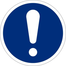 Allgemeines Gebot,  200mm, Kunststoff