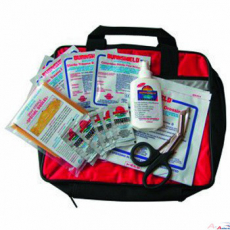 BURNSHIELD Verbrennungs-Kit / rote Nylontasche