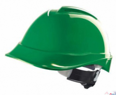 MSA V-Gard 200 Helm grn ABS belftet /Fas-Trac III