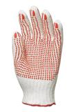 PVC-Punkt-Strickhandschuh Grsse 7