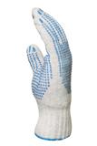 PVC-Punkt-Strickhandschuh, Grsse 9
