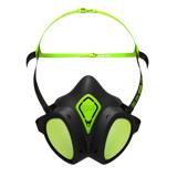 Thermoplastische Halbmaske mit Filtern