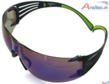 3M SecureFit 400 Schutzbrille grau getnt/blau verspiegelt