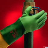 Chemiehandschuh SCORPIO 08-352 Neopren-Beschichtung grn 30 cm