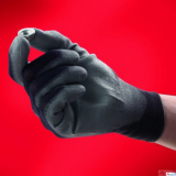 HYFLEX Lite 11-601 PU teilbeschichtet grau-sw