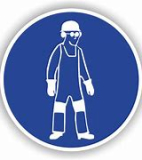 K�rperschutzmittel benutzen, � 200mm, Selbstklebefolie