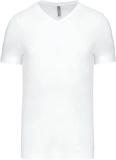 Kariban T-Shirt 180 Kurzarm Herren V-Ausschnitt