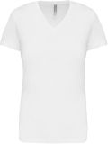Kariban T-Shirt 180 Kurzarm Damen V-Ausschnitt