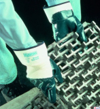 HYCRON Handschuhe 27-607 Nitril-teilbeschichtet m. Stulpe