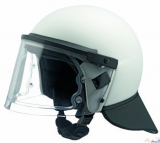 Casque de police P100F blanc, Gr. 46/47