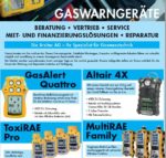 Flyer Gaswarngeräte